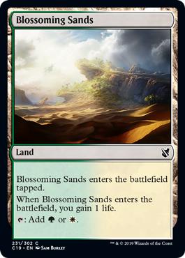 Blossoming Sands - Commander 2019