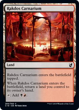 Rakdos Carnarium - Commander 2019
