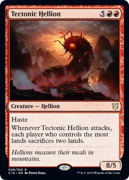 Tectonic Hellion - Commander 2019