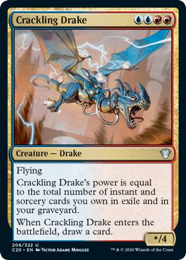 Crackling Drake - Commander 2020 (Ikoria)