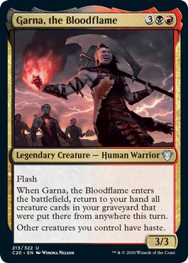 Garna, the Bloodflame - Commander 2020 (Ikoria)