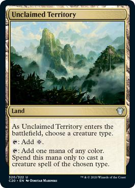 Unclaimed Territory - Commander 2020 (Ikoria)