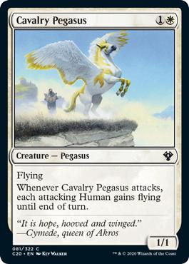 Cavalry Pegasus - Commander 2020 (Ikoria)
