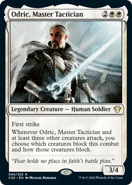 Odric, Master Tactician - Commander 2020 (Ikoria)