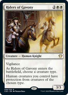 Riders of Gavony - Commander 2020 (Ikoria)