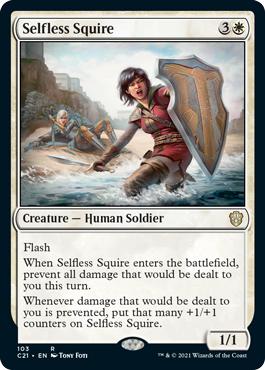 Selfless Squire - Commander 2021