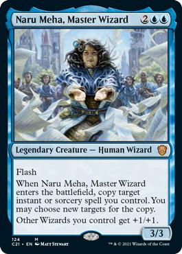 Naru Meha, Master Wizard - Commander 2021