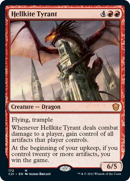 Hellkite Tyrant - Commander 2021