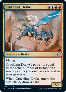 Crackling Drake - Commander 2021