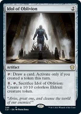 Idol of Oblivion - Commander 2021