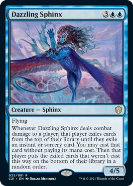Dazzling Sphinx - Commander 2021