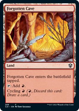 Forgotten Cave - Commander 2021