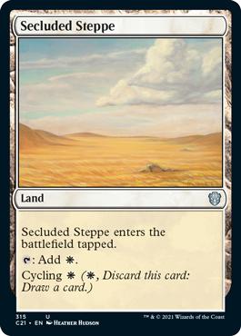 Secluded Steppe - Commander 2021