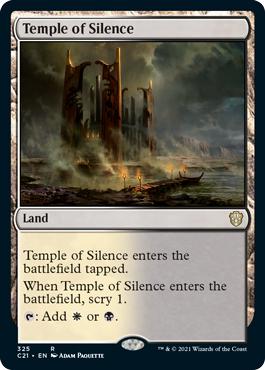 Temple of Silence - Commander 2021