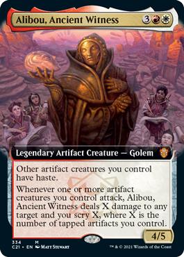 Alibou, Ancient Witness - Commander 2021