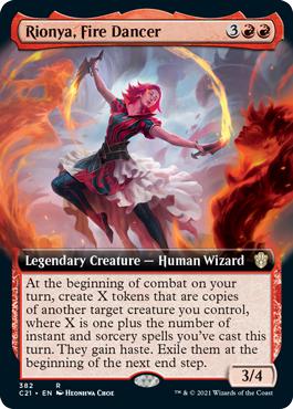 Rionya, Fire Dancer - Commander 2021