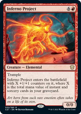 Inferno Project - Commander 2021