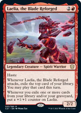 Laelia, the Blade Reforged - Commander 2021
