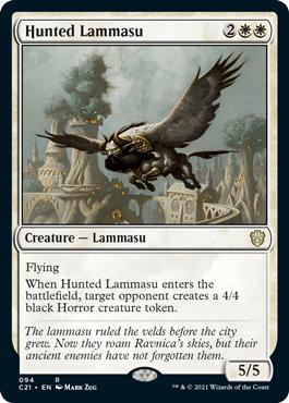 Hunted Lammasu - Commander 2021