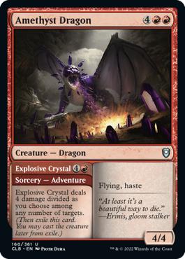 Amethyst Dragon - Commander Legends: Battle for Baldur's Gate