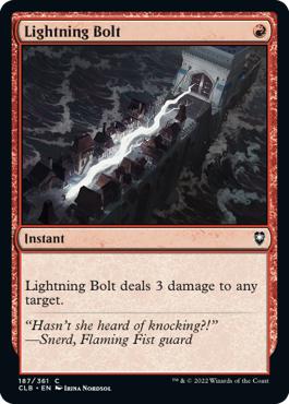 Lightning Bolt - Commander Legends: Battle for Baldur's Gate