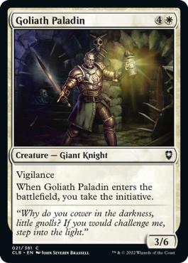 Goliath Paladin - Commander Legends: Battle for Baldur's Gate