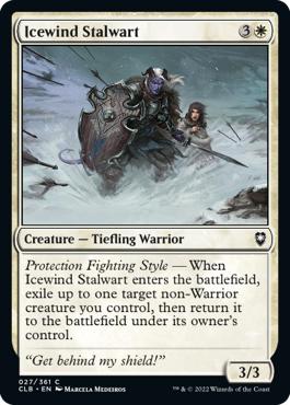 Icewind Stalwart - Commander Legends: Battle for Baldur's Gate