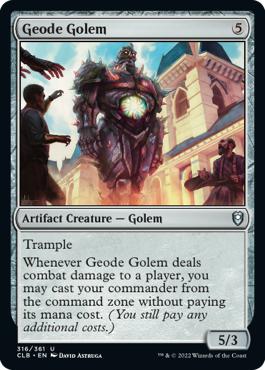 Geode Golem - Commander Legends: Battle for Baldur's Gate