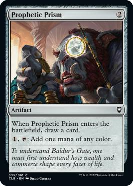 Prophetic Prism - Commander Legends: Battle for Baldur's Gate