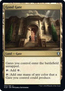 Gond Gate - Commander Legends: Battle for Baldur's Gate