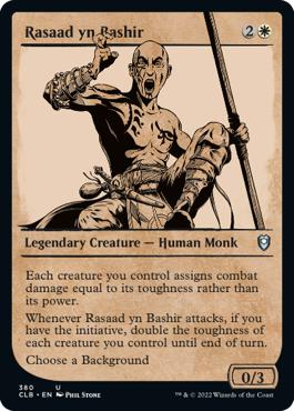 Rasaad yn Bashir - Commander Legends: Battle for Baldur's Gate