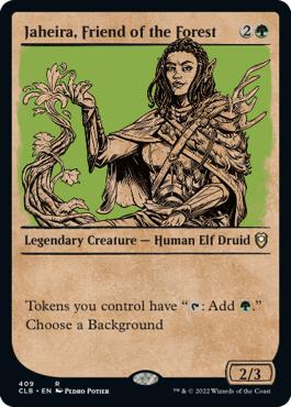 Jaheira, Friend of the Forest - Commander Legends: Battle for Baldur's Gate
