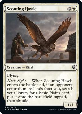 Scouting Hawk - Commander Legends: Battle for Baldur's Gate