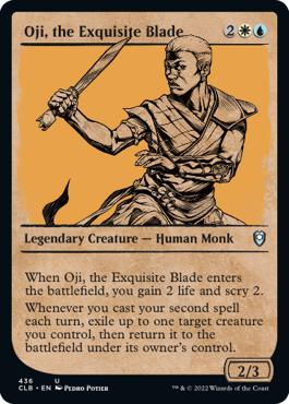 Oji, the Exquisite Blade - Commander Legends: Battle for Baldur's Gate