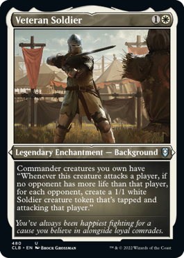 Veteran Soldier - Commander Legends: Battle for Baldur's Gate
