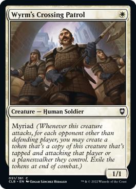 Wyrm's Crossing Patrol - Commander Legends: Battle for Baldur's Gate