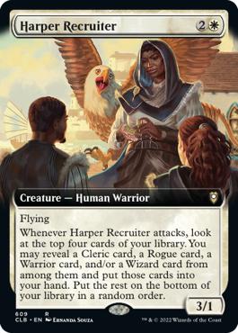 Harper Recruiter - Commander Legends: Battle for Baldur's Gate