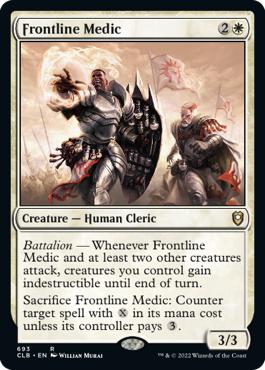 Frontline Medic - Commander Legends: Battle for Baldur's Gate