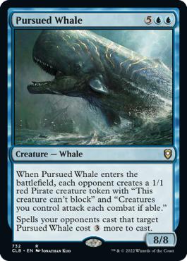 Pursued Whale - Commander Legends: Battle for Baldur's Gate
