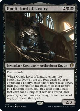 Gonti, Lord of Luxury - Commander Legends: Battle for Baldur's Gate
