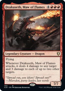 Drakuseth, Maw of Flames - Commander Legends: Battle for Baldur's Gate