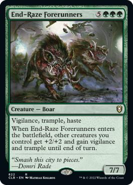End-Raze Forerunners - Commander Legends: Battle for Baldur's Gate