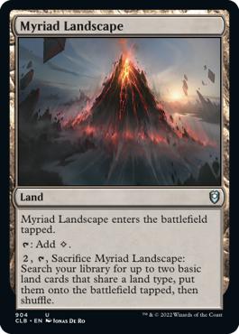 Myriad Landscape - Commander Legends: Battle for Baldur's Gate