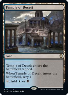 Temple of Deceit - Commander Legends: Battle for Baldur's Gate