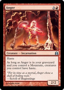 Anger - Magic: The Gathering-Commander