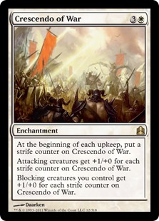 Crescendo of War - Magic: The Gathering-Commander