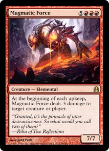 Magmatic Force - Magic: The Gathering-Commander