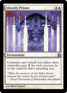 Ghostly Prison - Magic: The Gathering-Commander