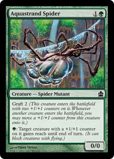 Aquastrand Spider - Magic: The Gathering-Commander