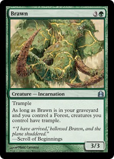 Brawn - Magic: The Gathering-Commander